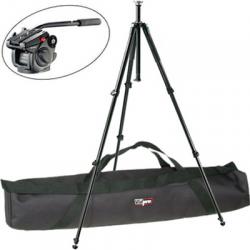 Tripode Manfrotto 501HDV 055XBK Tripode Manfrotto 501HDV 055XBK Pro video head 13.2 lbs tripode clasico